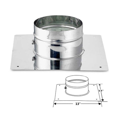Chimney Liner 5"X35' Smooth-Wall Tee Kit
