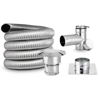 5"X35' Smooth-Wall Tee Kit